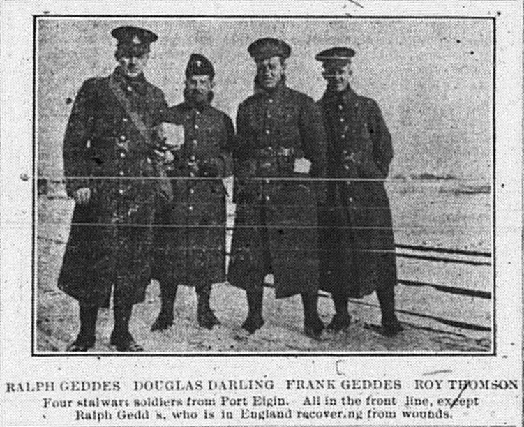 The Port Elgin Times, January 17, 1917 article photo